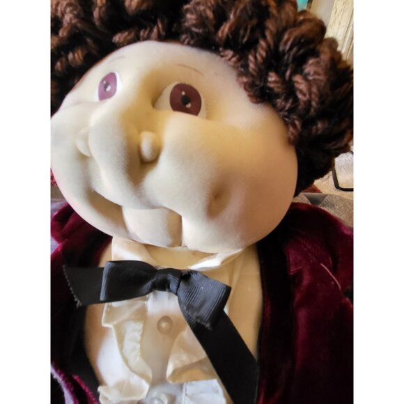 Vintage 1986 Cabbage Patch Kids Christmas Edition Soft Sculpture Miguel - Picture 4 of 12